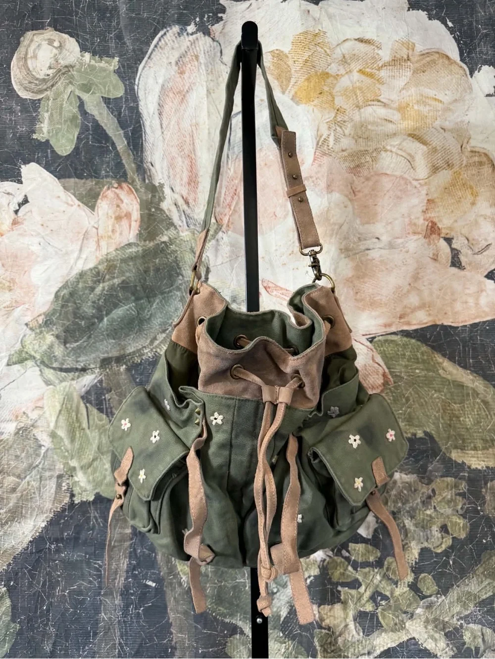 Free People Mason Slouchy Bucket Bag